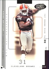 2002 Fleer Hot Prospects Sweet Selections #5 William Green - FB