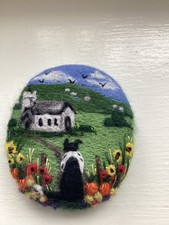 NEEDLE FELT BROOCH HARVEST FESTIVAL