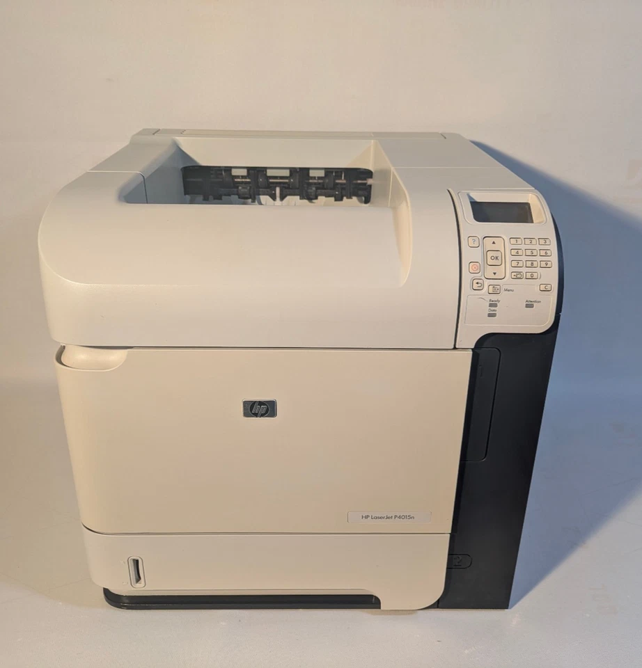 HP LaserJet P4015n 52ppm Network Monochrome Laser Printer CB509A Used - Image 3 of 4