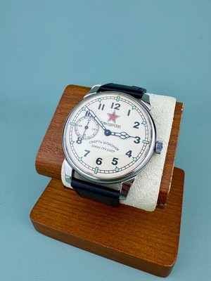 Soviet Vintage Molnija Mechanical Wriswatches Men Soviet GRU USSR Big watch 3602