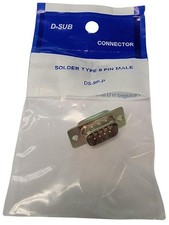 D-Sub Solder Connector 09Pin Male