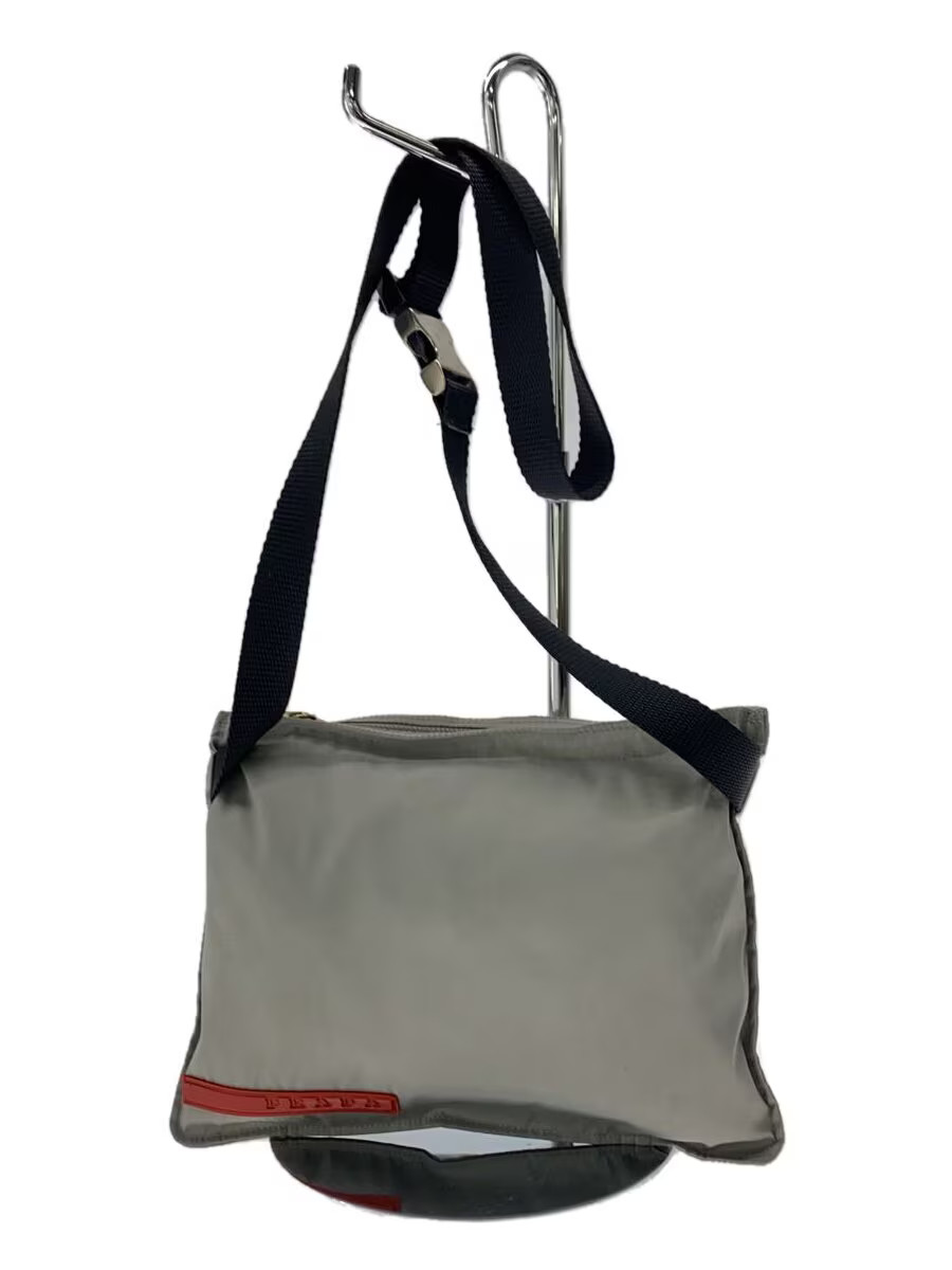 PRADA Grey Shoulder Bag Imported from Japan