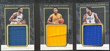 2015-16 PREFERRED TOWNS RUSSELL OKAFOR TRIPLE PATCH ROOKIE BOOKLET 42/99 RC!