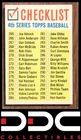 1962 Topps #277 4th Series Checklist: 265-352 Excellent