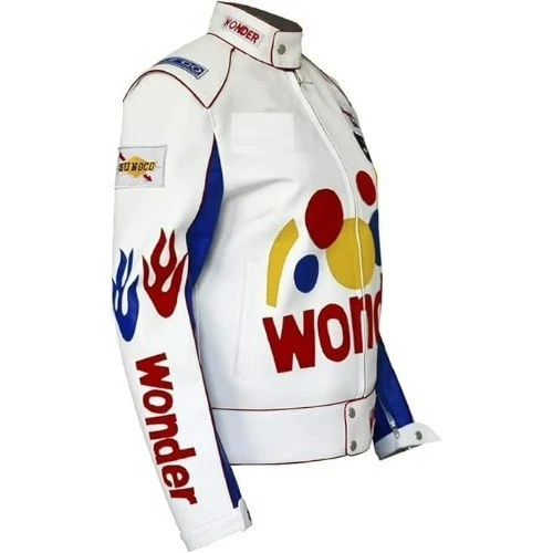 Chaqueta de cuero sintético Wonder Women Night Taladega Bobby Foto 2 de 4