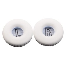 For Meizu HD50, 1 pair of faux leather earphone covers with scat closure