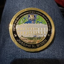 Joseph R Biden Asian Whitehouse Challenge Coin