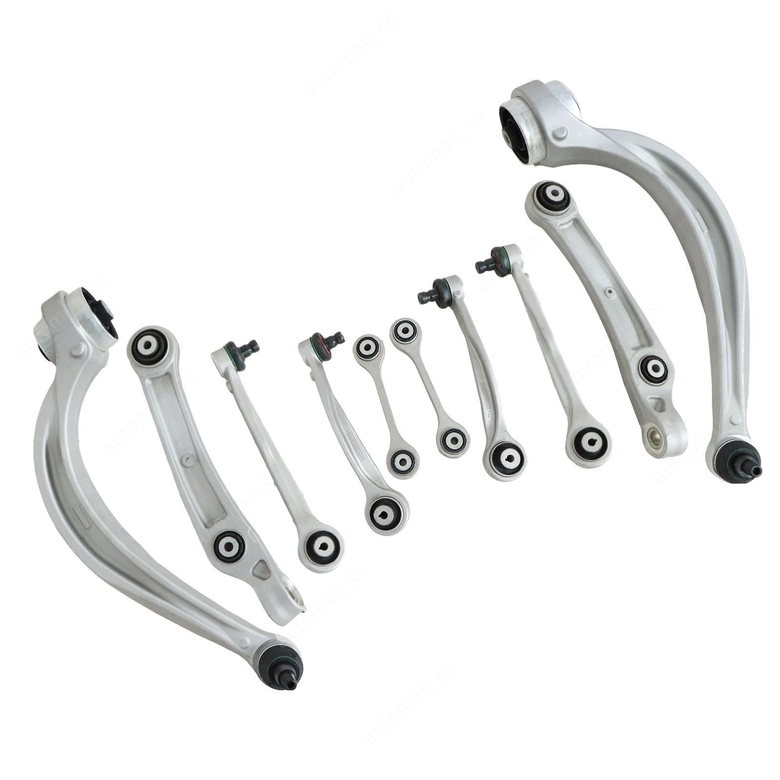 10Pcs For Bentley Bentayga EWB 2019 -2022 2023 2024 2025 Front control arms kit