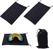 Seapon Ski Goggle Bag, Protection Bags for Snow Goggles Ski Mask, Pouch for Gogg