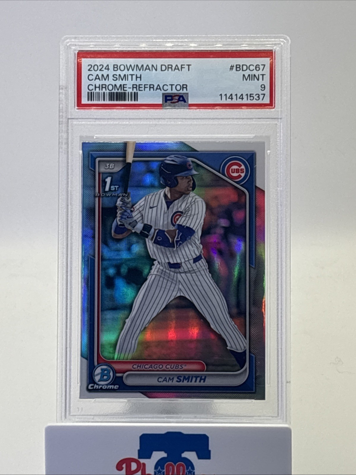 2024 Bowman Draft Chrome Cam Smith #BDC-67 Refractor (RC) Cubs