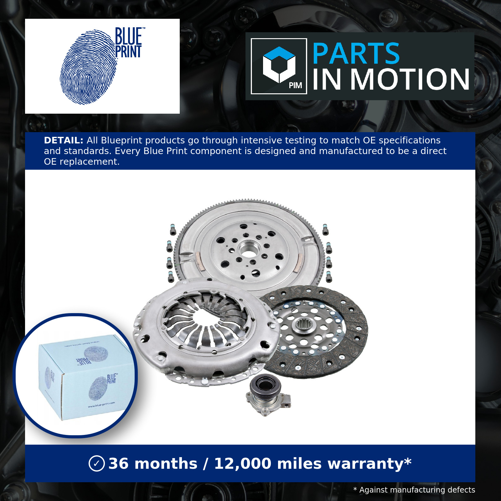 Blue Print Clutch Kit - ADBP300021 - Image 5