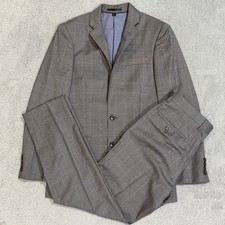 J.Crew Ludlow American Woolen Company Men  s 34S Slim Fit Wool 28x29 2-Piece Suit