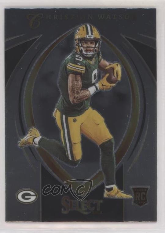 2022 Panini Select Select Certified Rookies Christian Watson #SCR-15 RC uk2