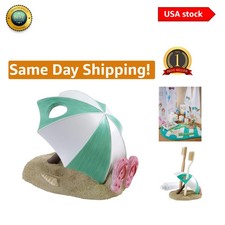 Beach-Inspired Toothbrush Holder: Hand-Painted Resin for Tropical Bathrooms