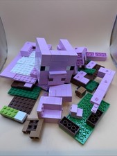 LEGO Minecraft: The Pig House (21170) Incomplete  For Parts No Figures