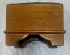 VTG Freeman & Co Footstool w/Needlepoint Furniture of Needle Arts Thomasville NC — photo 9