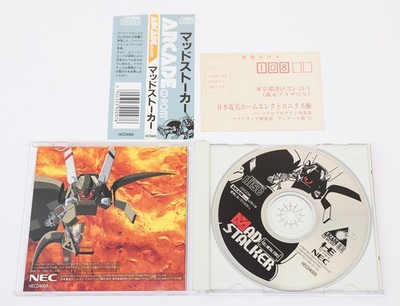 Mad Stalker Full Metal Force - NEC PCE PC Engine Arcade CD Rom JP Japan