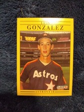1991 Fleer - Luis Gonzalez #507 (RC)