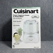 Cuisinart ICE-20 1.5-Qt Frozen Yogurt/Ice Cream/Sorbet Maker • New-in-Box