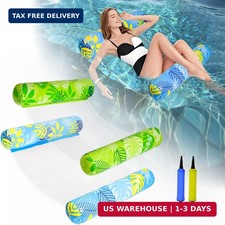 2 Pack Water Pool Floats,Upgrated XL 4-in-1 Multi-Purpose Pool Float Water Hammo