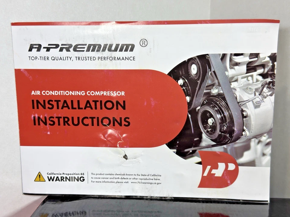 A-Premium AC Compressor w/ 4-Groove Pulley & 10PA15C Style for Honda Civic Acura - Image 4 of 4