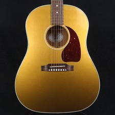 Gibson J-45 Standard Goldtop Akustikgitarre Runde Schulter Dreadnought