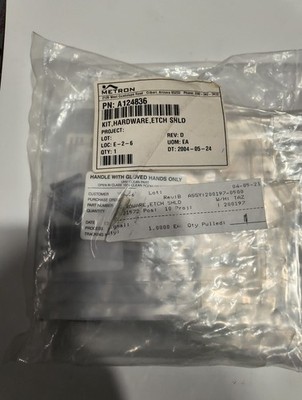 TOKYO ELECTRON TEL A124836 Hardware Kit Etch Shld Metron 200197-0500