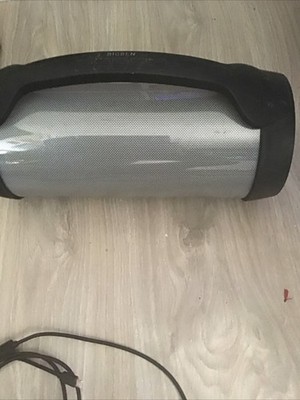 BIGBEN PARTYBTLITE Leuchtender Bluetooth Lautsprecher mit Mikrofon - Schwarz