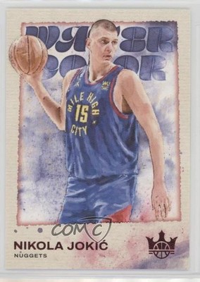 2023-24 Panini Court Kings Water Color Ruby 80/149 Nikola Jokic #24 0ad