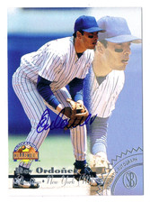 Rey Ordonez 1996 Score Board Autographed Collection Auto Signed Rookie Card. rookie card picture