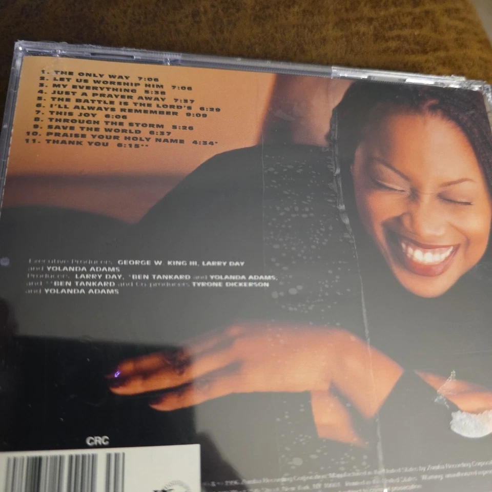 Yolanda Live In Washington CD New Sealed Funk Soul Gospel Vintage 1996  - Image 2 of 2