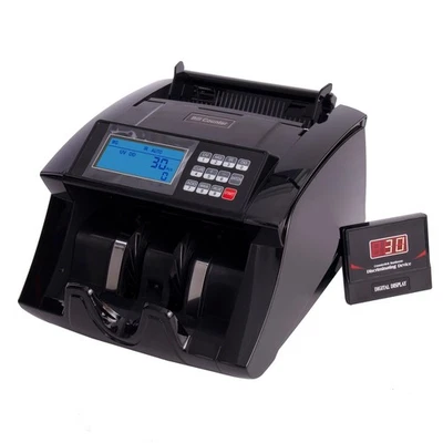 INTENDVISION Money Counter Machine with Value Count, UV/MG/IR/DD Counterfeit Bill Counters