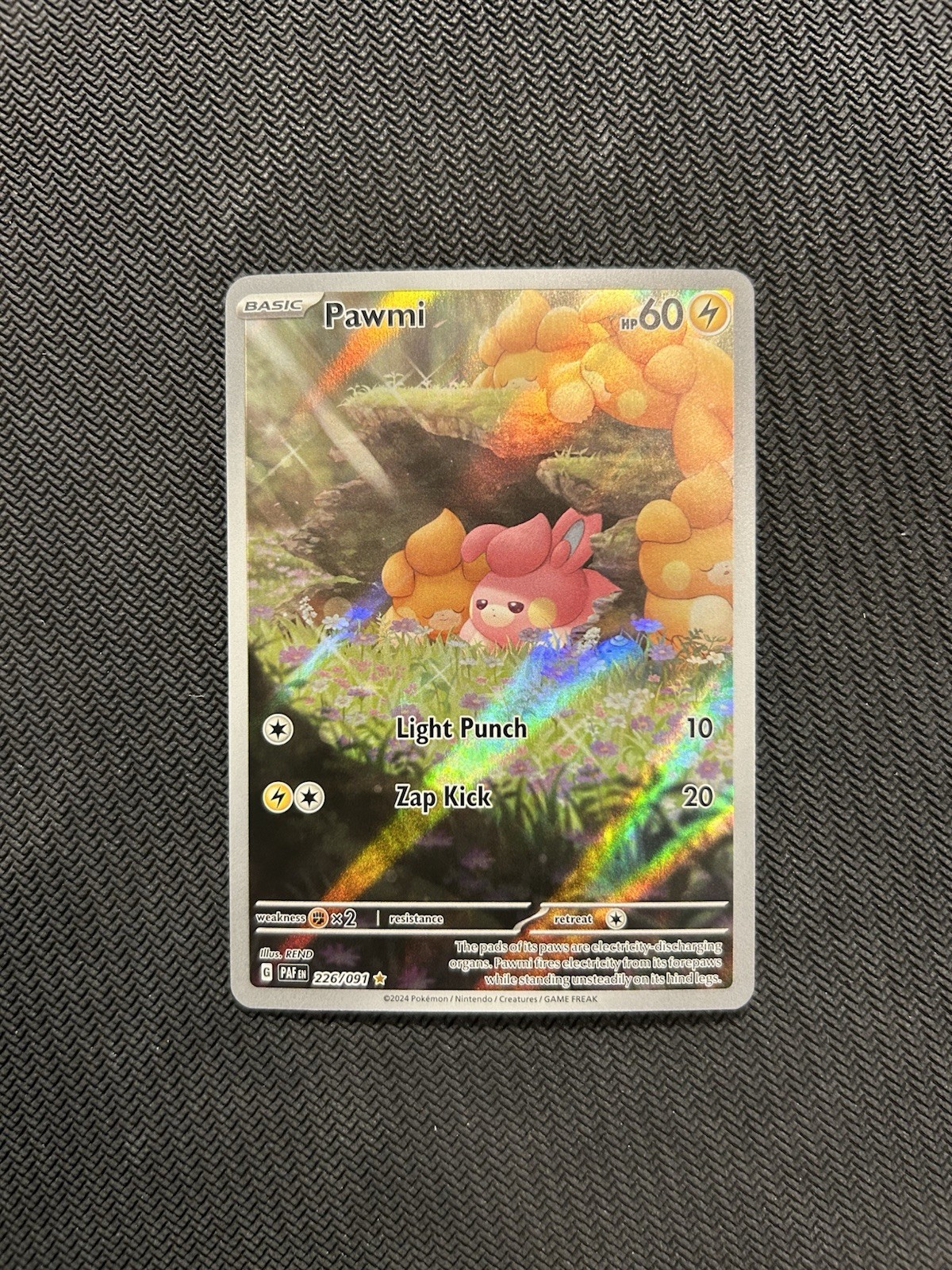 Pokemon TCG Pawmi 226/091! NM Condition! See Description!