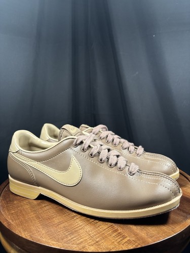 *RARE* Size 8 - Vintage Nike 1980's Bowling Shoes Tan Brown (NO INSOLES) - Picture 2 of 10