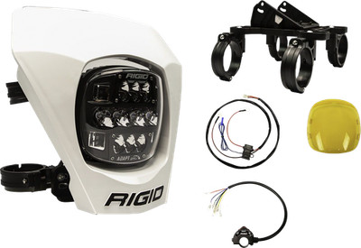 MPN 300417 RIGID Adapt Xe Extreme LED Enduro Motorcycle Kit, White