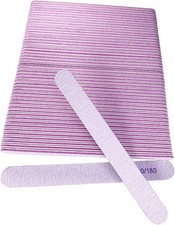 50 Pcs Nail File, Emery Board Nail Files for Acrylic Nails and Natural Nails