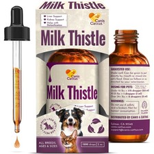 Milk Thistle for Dogs and Cats - Liver and Kidney Support for Pets   Salmon F...