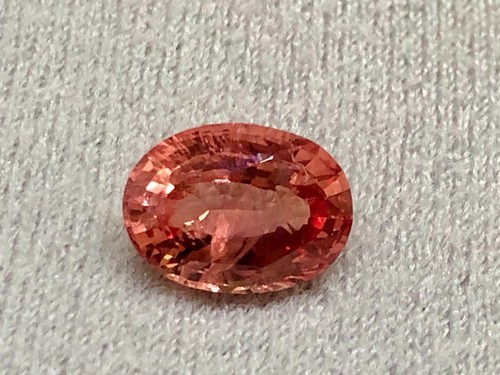 Natural certified Mozambique Red Ruby 10.23 Oval shape Gemstone Original