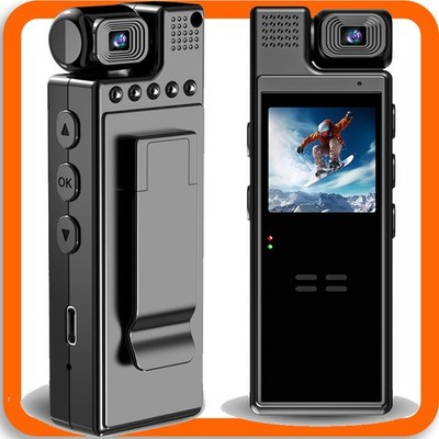 Mini Körperkamera HD 1080P Body Cam Video 1,3-Zoll Camcorder 1080P Kamera