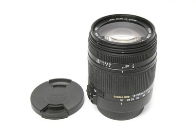 Sigma  18-250 mm DC Macro OS HSM   Objektiv für Nikon  gebraucht