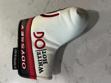 EXCELLENT Odyssey White Hot OG white/red/black putter head cover