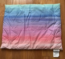 POTTERY BARN PB TEEN WATERCOLOR RAINBOW OMBRE STANDARD PILLOW SHAM