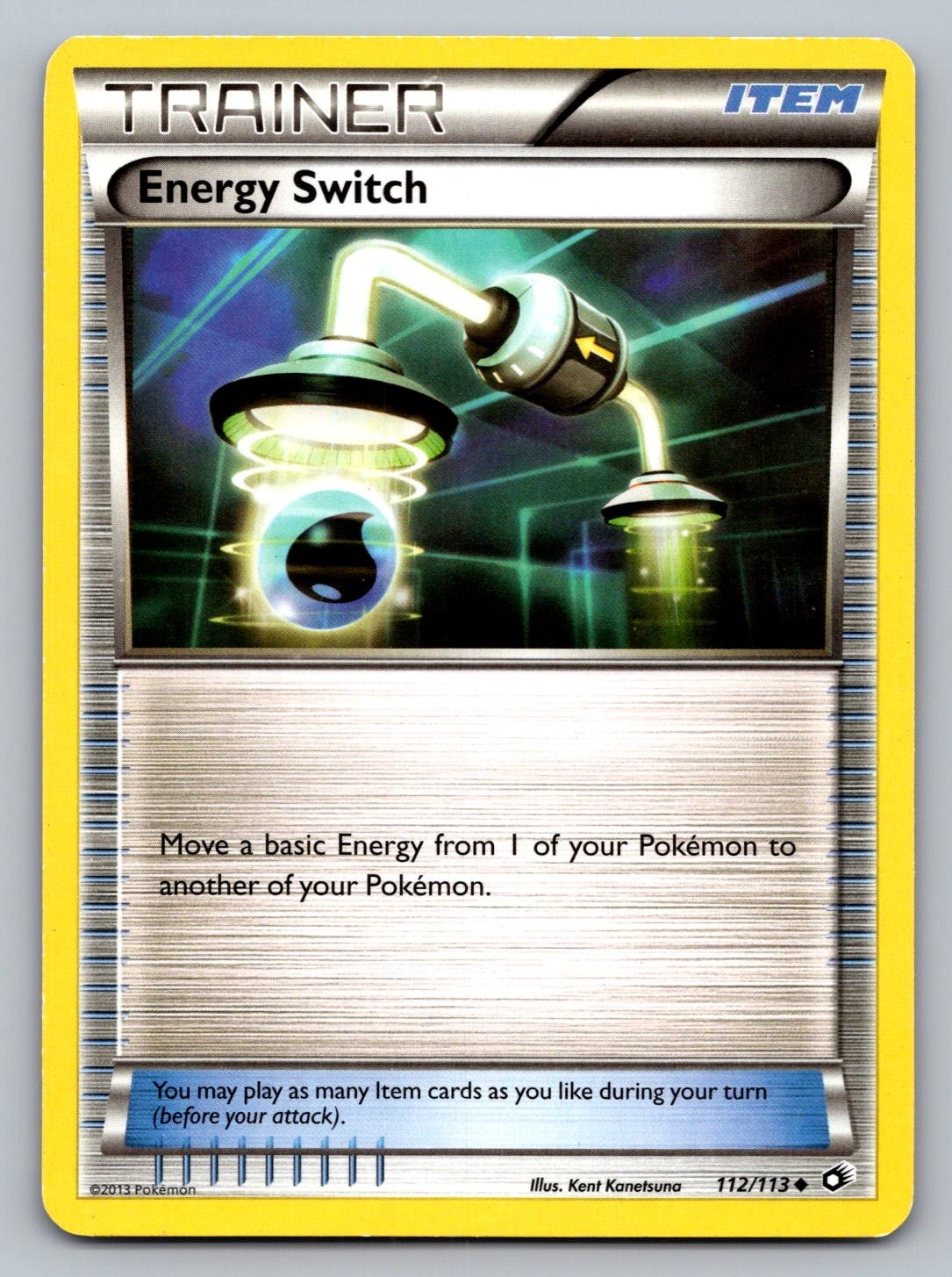 Pokemon TCG Legendary Treasures Energy Switch #112