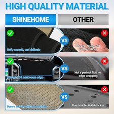 For 2025 Toyota Camry Accessories Without HUD Car Dashboard Cover Dash Mat Pad
