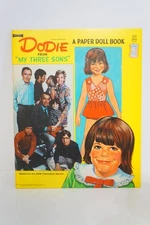 Vintage 1971 Dodie from My Three Sons Paper Dolls Book Artcraft # 5115 UNCUT