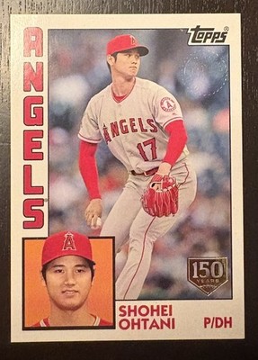 2019 Topps - 1984 Topps Baseball Shohei Ohtani #T84-69 150th Anniversary /150