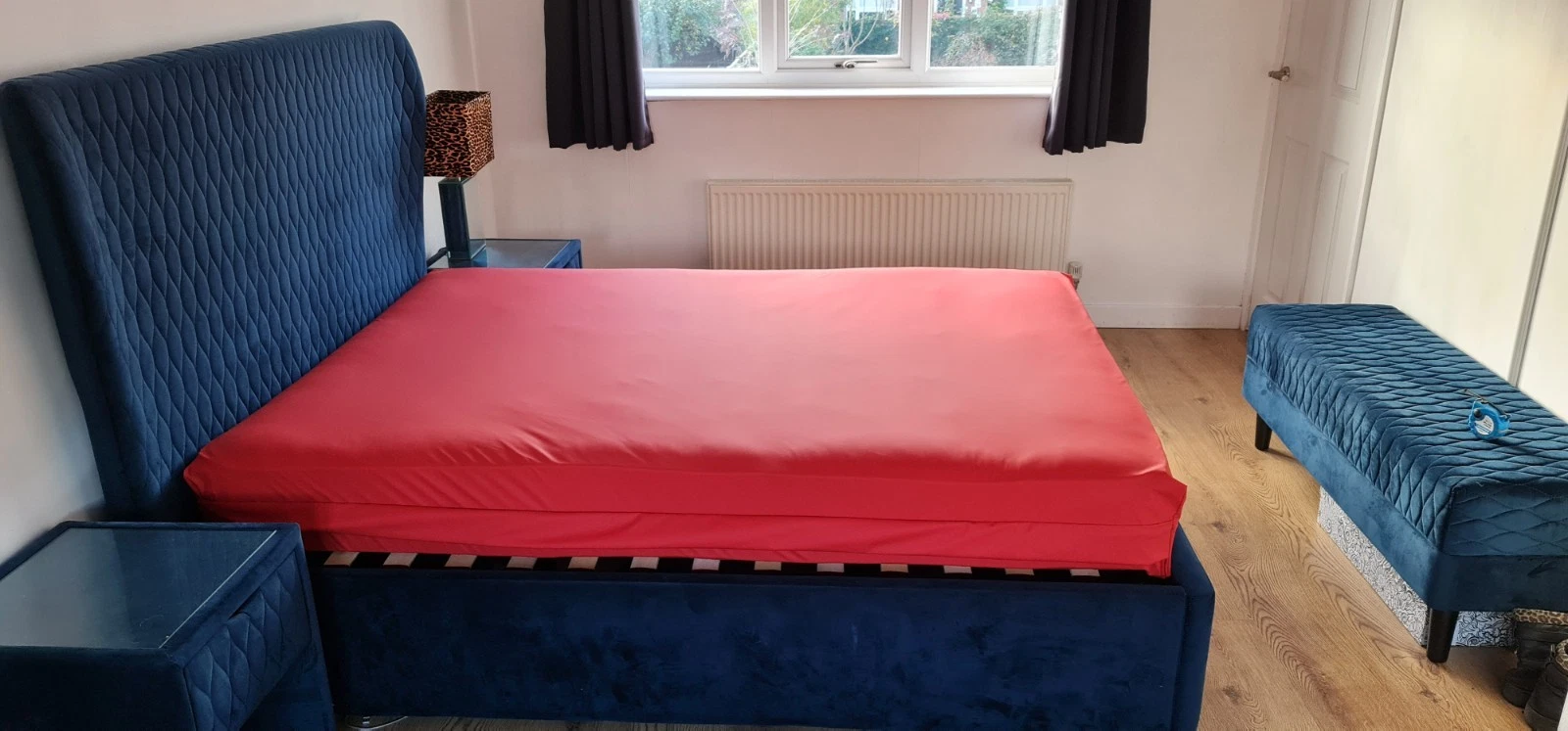 Double Waterproof Mattress Protector | NHS Style Wipe Clean | Custom Depth