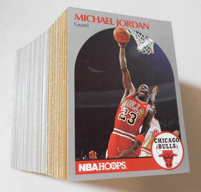 1990-91 NBA HOOPS BASKETBALL YOU PICK YOUR CARD NM-MT #'s 1-220 (item#N45)