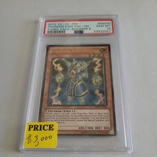 Yugioh PSA 10 Thunder King Rai-Oh Ultimate Rare TU08-EN000 POP 19!