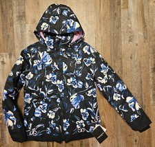 NEW NWT XL 18 OBERMEYER Girls Waterproof Winter Ski Snowboarding Jacket w/Hood